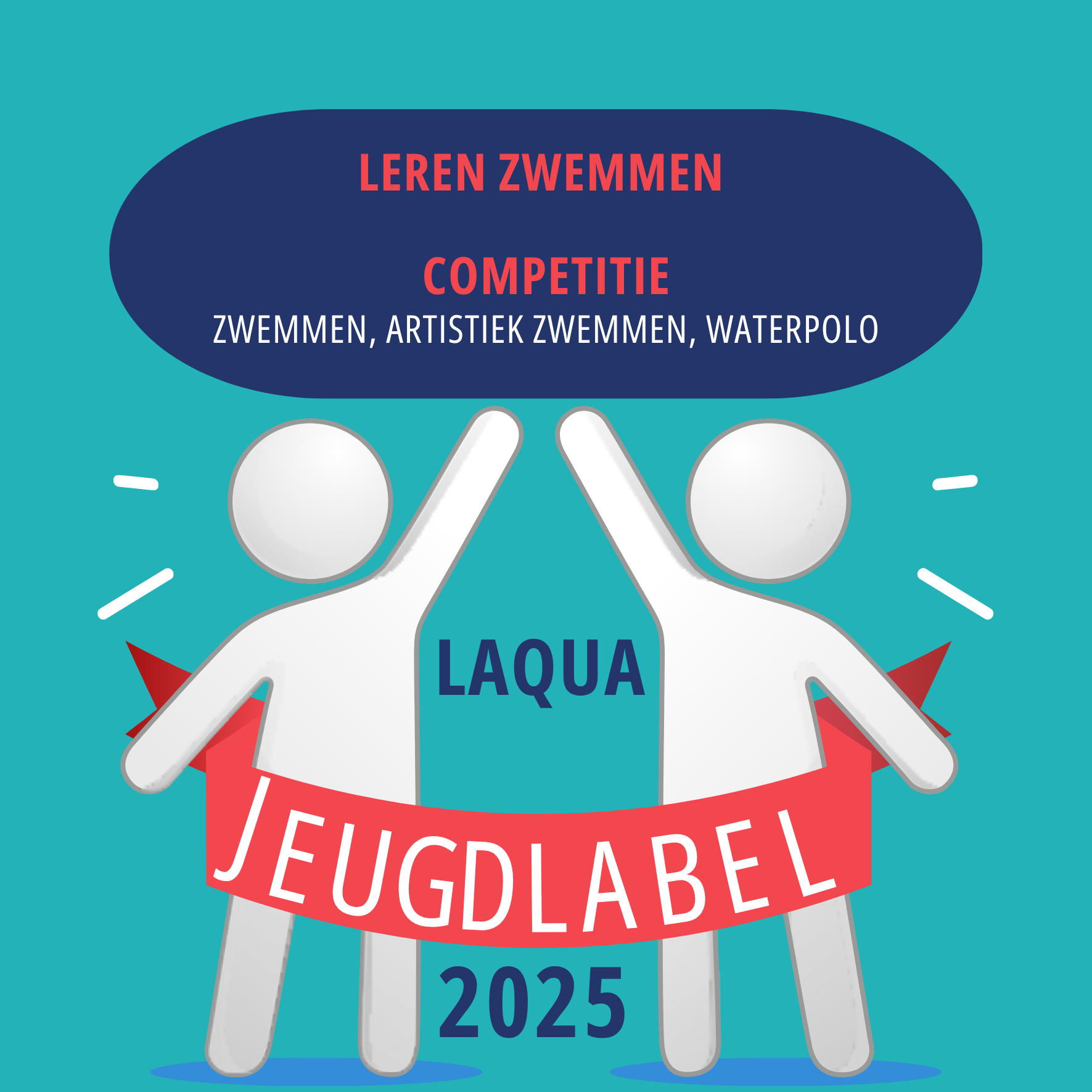 LAQUA Jeuglabel Zwemfed