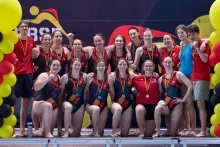 Dames Waterpolo Leuven Aquatics